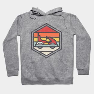 Retro Badge Kart Light Hoodie